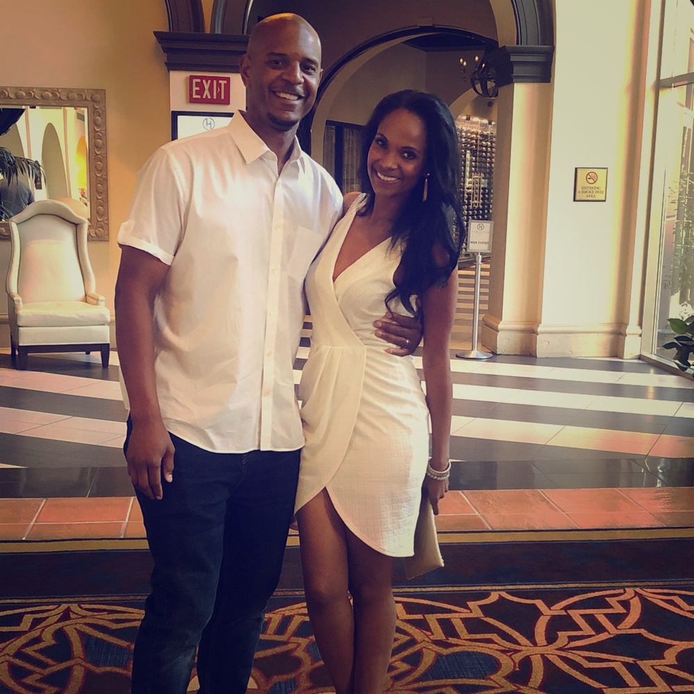 More pics to come! Date Night in White!